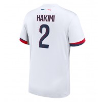 Camiseta Paris Saint-Germain Achraf Hakimi #2 Visitante Equipación 2024-25 manga corta